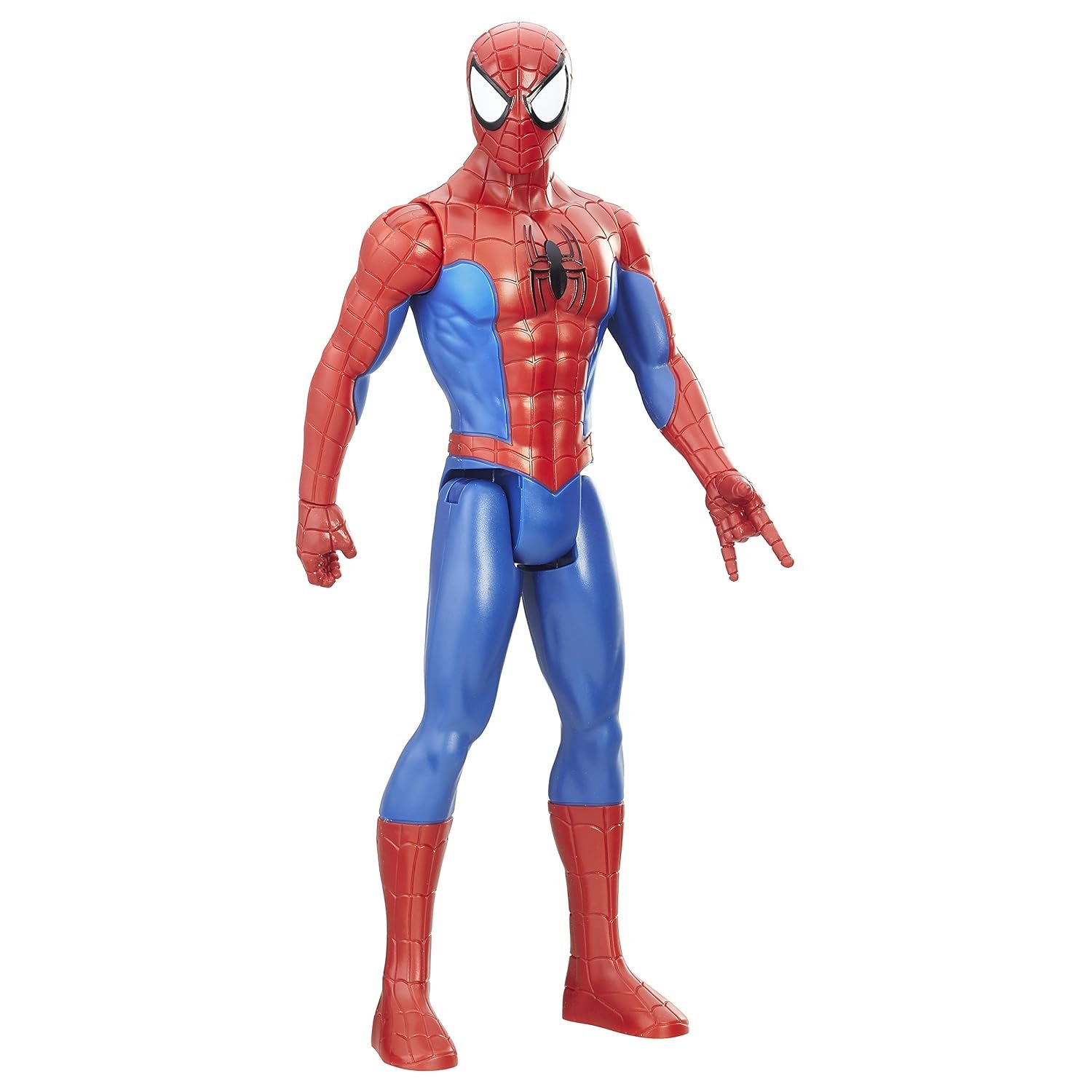 Marvel Spider-Man Titan Hero Series Spider-Man Figure With Titan Hero Power Fx Arm Port, Ages 4 And Up