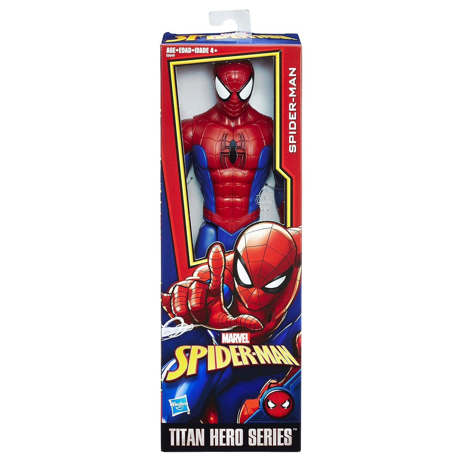Marvel Spider-Man Titan Hero Series Spider-Man Figure With Titan Hero Power Fx Arm Port, Ages 4 And Up - Image 2