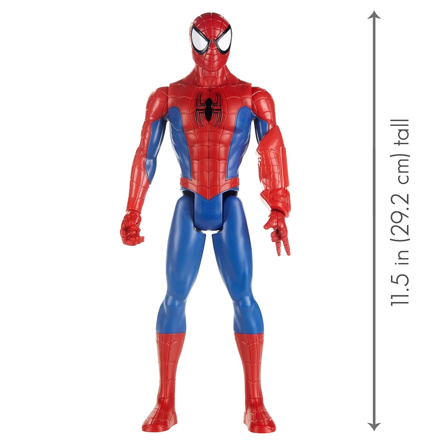 Marvel Spider-Man Titan Hero Series Spider-Man Figure With Titan Hero Power Fx Arm Port, Ages 4 And Up - Image 3