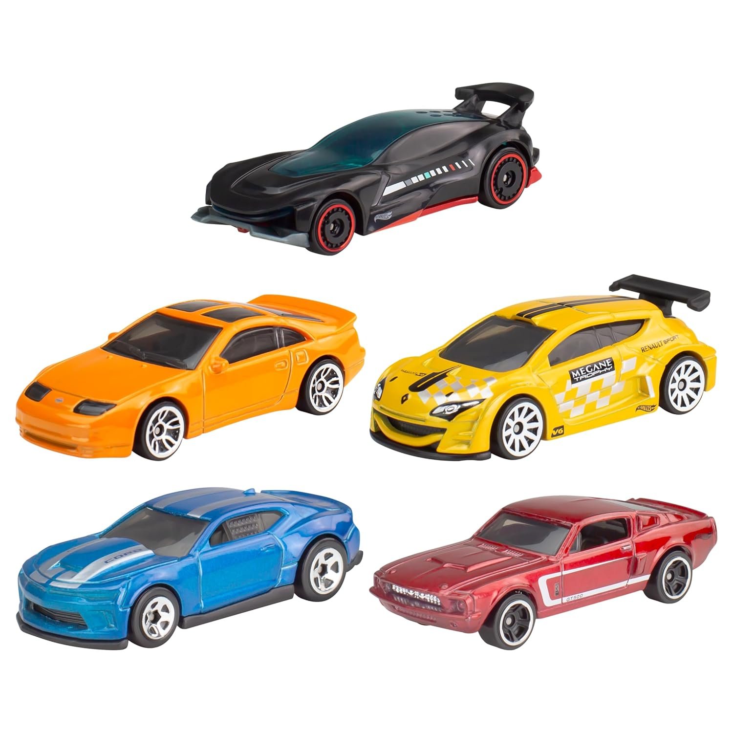 Hot Wheels 5-Car Pack of 1:64 Scale Vehicles, Gift For Collectors & Kids Ages 3 Yrs - Image 3